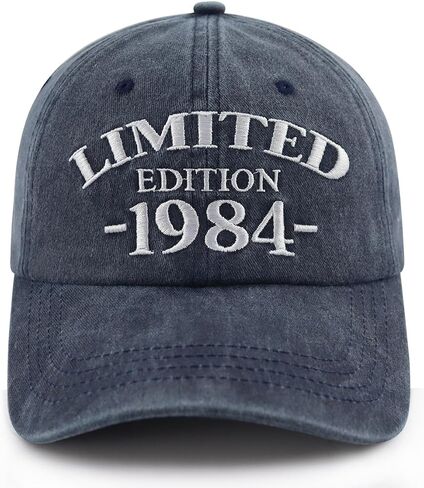 Limited Edition 1980 1981 1982 1983 1984 1985 1986 1987 1988 1989 Hat for Men Women, Adjustable Cotton Baseball Cap in Saudi Arabia