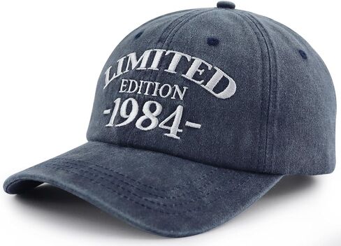Limited Edition 1980 1981 1982 1983 1984 1985 1986 1987 1988 1989 Hat for Men Women, Adjustable Cotton Baseball Cap in Saudi Arabia