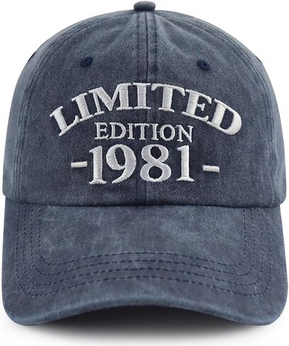 Limited Edition 1980 1981 1982 1983 1984 1985 1986 1987 1988 1989 Hat for Men Women, Adjustable Cotton Baseball Cap in Saudi Arabia