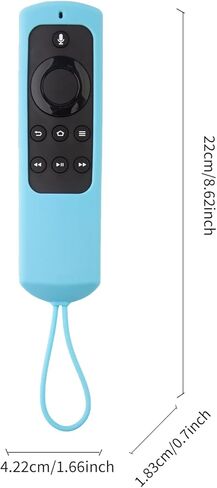 عبوتان من غطاء جهاز التحكم عن بعد Fire Stick، حافظة واقية من السيليكون لجهاز FireTV Stick الجيل الثالث 4K Streaming/4K Max Alexa Voice Amazon Smart TV 2021، غلاف عن بعد مضاد للانزلاق (أرجواني غير متوهج + وردي غير متوهج) in Kuwait