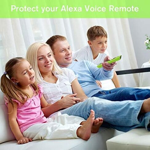 2 حزمة من حافظة جهاز التحكم عن بعد / غطاء لجهاز Fire TV Stick 4K، حامل سيليكون واقٍ خفيف الوزن ومضاد للانزلاق ومضاد للصدمات لمكعب تلفزيون النار / الجيل الثالث الجديد تمامًا من الجيل الثاني جهاز التحكم عن بعد الصوتي Alexa - تركواز، أخضر in Saudi Arabia