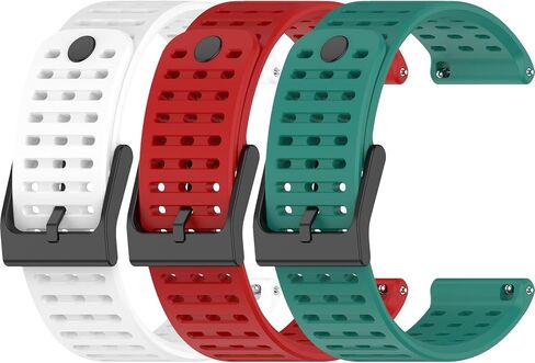 Sport Strap Compatible with Suunto 9 Peak Pro/ 9 Peak/ Vertical Watch Bands 22MM Replacement Wristbands Breathable Silicone Bands Air Holes Adjustable Arm Band for Suunto 9 Peak Pro/ 9 Peak/ Vertical Women&Men in Saudi Arabia