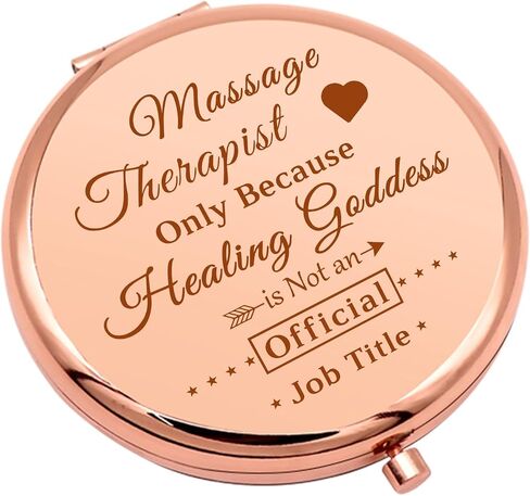 Physical Therapist Gifts PT Thank You Gifts Compact Makeup Mirror for PT Doctor Physical Therapy Appreciation Gift Physical Therapy Student Gifts Folding Makeup Mirror Birthday Retirement Gifts in Kuwait