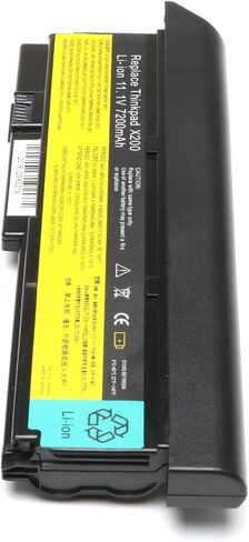 X200 بطارية الكمبيوتر المحمول لينوفو ثينك باد X200 X200s X201 X201s X201i 42T4646 42T4647 42T4648 42T4649 42T4542 43R9253 43R9254 43R9255 42T4696 42T4823 42T4825 4 2T4834 يناسب 11.1 فولت 7200 مللي أمبير/80 وات in Saudi Arabia