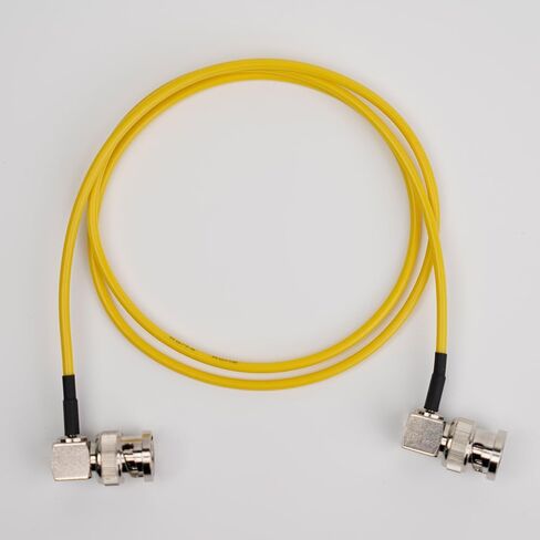 كابل Accsoon SDI، كابل HD SDI مقاس 80 سم مرن BNC بزاوية يمين لنقل الفيديو Andio لـ CineView SE/Quad/SeeMo Pro، بدون زمن انتقال، خالي من إعادة التدوير، سهل الاستخدام (أصفر) in Kuwait