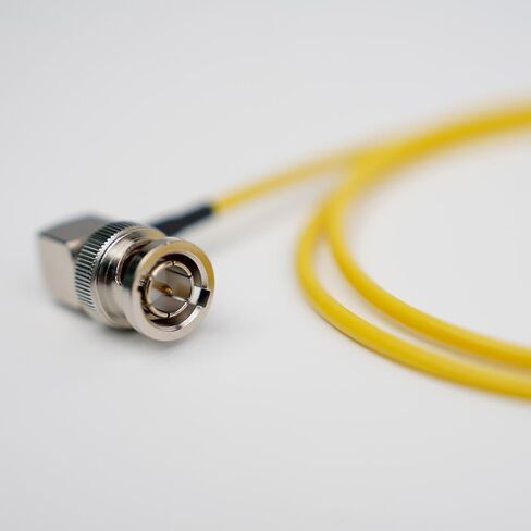 كابل Accsoon SDI، كابل HD SDI مقاس 80 سم مرن BNC بزاوية يمين لنقل الفيديو Andio لـ CineView SE/Quad/SeeMo Pro، بدون زمن انتقال، خالي من إعادة التدوير، سهل الاستخدام (أصفر) in Kuwait