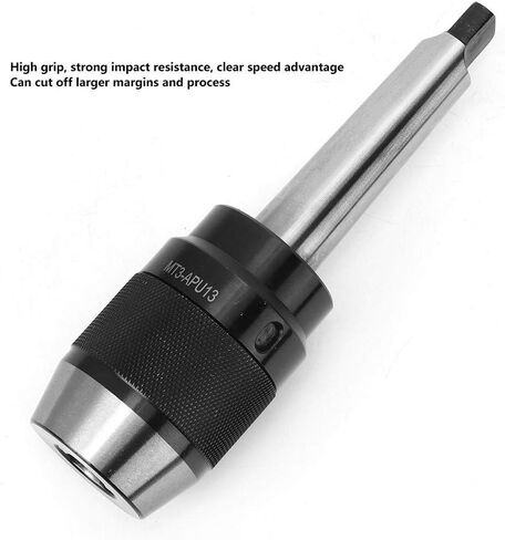 MT3-APU13 Keyless Drill Chuck CNC Milling Machine Flat Tail Integrated Drill Chuck for Lathes Milling Drilling Machine in Saudi Arabia