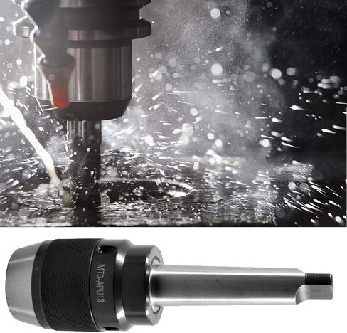 MT3-APU13 Keyless Drill Chuck CNC Milling Machine Flat Tail Integrated Drill Chuck for Lathes Milling Drilling Machine in Saudi Arabia