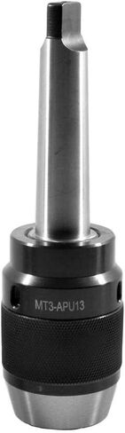 MT3-APU13 Keyless Drill Chuck CNC Milling Machine Flat Tail Integrated Drill Chuck for Lathes Milling Drilling Machine in Saudi Arabia
