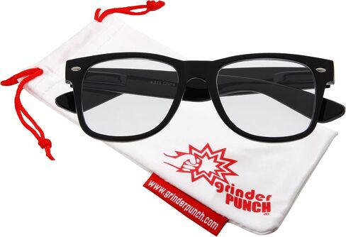 grinderPUNCH 4 Pairs Deluxe Reading Glasses Spring Hinge Stylish Readers with Rx Magnification in Saudi Arabia