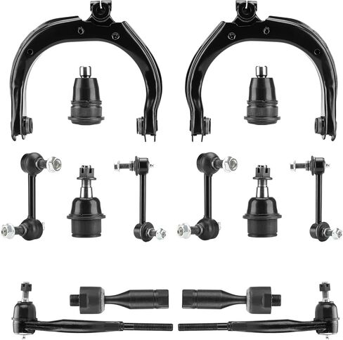 Front Upper Control Arms Suspension Kits Assembly Fit for Buick Rainier 2004-2007, Fit for Chevrolet SSR 2003-2006, Trailblazer 2004-2007, Fit for GMC Envoy 2004-2007, Envoy XL 2004-2006,14PCS in Saudi Arabia