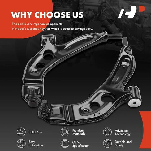 A-Premium 2 x Front Lower Control Arm with Ball Joint & Bushing, Compatible with Mini Cooper 2015-2020 in Saudi Arabia