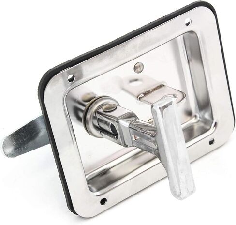 Red Hound Auto 4 Trailer Door Latch T-Handle Large Lock Stainless Keys Camper RV Truck Toolbox in Saudi Arabia