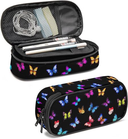 Soccer Pencil Case, Cool Pencil Box for Boys Girls Kids, Large Capacity Pencil Pen Bag with Zipper, Multifunction Pencil Pouch for School Student Teen in Saudi Arabia
