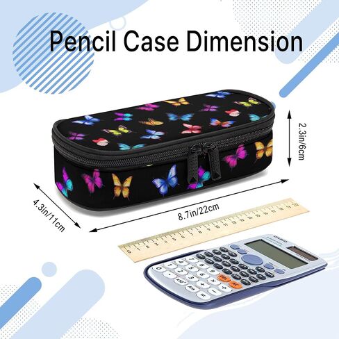 Soccer Pencil Case, Cool Pencil Box for Boys Girls Kids, Large Capacity Pencil Pen Bag with Zipper, Multifunction Pencil Pouch for School Student Teen in Saudi Arabia
