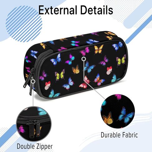 Soccer Pencil Case, Cool Pencil Box for Boys Girls Kids, Large Capacity Pencil Pen Bag with Zipper, Multifunction Pencil Pouch for School Student Teen in Saudi Arabia