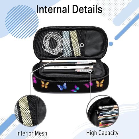 Soccer Pencil Case, Cool Pencil Box for Boys Girls Kids, Large Capacity Pencil Pen Bag with Zipper, Multifunction Pencil Pouch for School Student Teen in Saudi Arabia