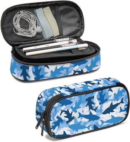 Soccer Pencil Case, Cool Pencil Box for Boys Girls Kids, Large Capacity Pencil Pen Bag with Zipper, Multifunction Pencil Pouch for School Student Teen in Saudi Arabia