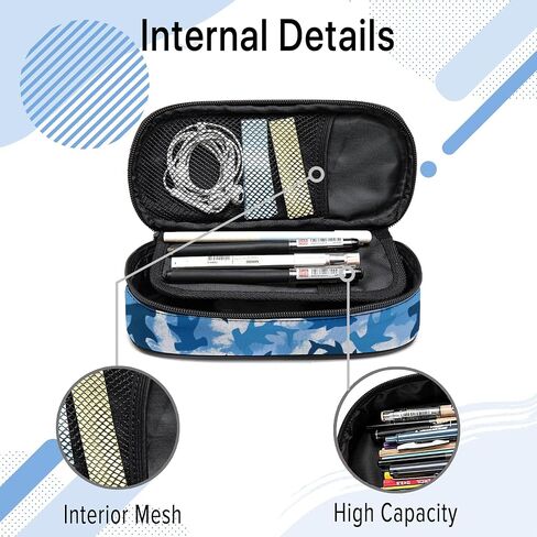 Soccer Pencil Case, Cool Pencil Box for Boys Girls Kids, Large Capacity Pencil Pen Bag with Zipper, Multifunction Pencil Pouch for School Student Teen in Saudi Arabia