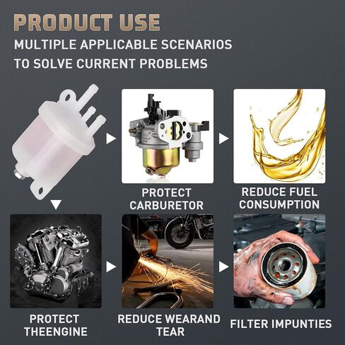 Cyleto 50539200 فلتر الوقود لـ Hatz 1B20 1B30 1B40 1B50 بولاريس ديزل 445 4x4 روبن سوبارو DY23-2 DY27-2 محرك الديزل 3086088 2436210110 سوبارو روبن 243-62101-20 WIS-CON EY2436210120 in Kuwait