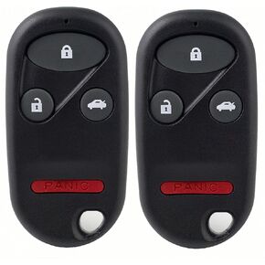 Key Fob Replacement Compatible with Honda Accord 1998 1999 2000 2001 2002/1999-2003 TL Keyless Entry Remote Car Key KOBUTAH2T（2pcs）