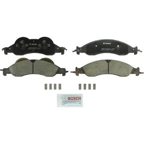 BOSCH BC1278 QuietCast Premium Ceramic Disc Brake Pad Set - Compatible With Select Ford Expedition; Lincoln Navigator; FRONT