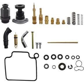Carburetor Carb Rebuild Repair Kit with Primer Choke Replacement for 1998-2004 Honda TRX 450 Foreman