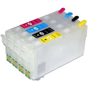 INKXPRO Remanufactured Empty Ink Cartridge with Single-use Chip for Epson 812XL 812 XL T812XL Fit for Workforce Pro WF-7840 WF-7820 WF-7310 EC-C7000 Printer for Sublimation or DTF Printing.
