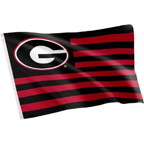 Desert Cactus University of Georgia Flag Bulldogs UGA Dawgs Flag Banners 100% Polyester Indoor Outdoor 3x5 feet Flags (Nation)