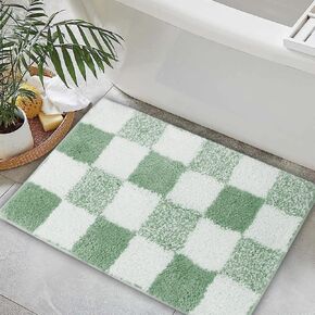 Pink Bathroom Rugs 20x32,Hello Gorgeous Bath Mat for Bathroom, Extra Soft and Absorbent Microfiber Bath Rug, Cute Bathroom Decor, Machine Washable, Hot Pink