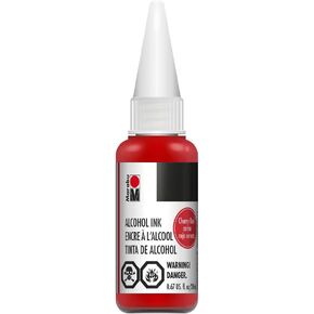 Marabu Cherry Red Alcohol Ink - 20ml - Taste The Sweetness of Life, Savoring The Juicy, Vibrant Delight of a Perfect Summer Fruit
