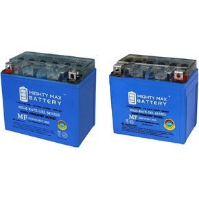 Mighty Max Battery YTX12-BSGEL -12 Volt 10 AH, GEL Type, 180 CCA, Rechargeable Maintenance Free SLA AGM Motorcycle Battery
