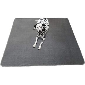 Playpen Mat 48x65 XXL Washable Puppy Pad Dog Pen Mat Soft Fleece Top Waterproof Non-Slip Dog Mat for; Dog playpen, Whelping Box, Kennel, Potty Training, Travel, Dog, Cat, Bunny, Guinea Pig