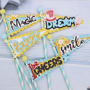 KSCRAFT Magic Park Flags Metal Cutting Dies Stencils for DIY Scrapbooking Decorative Embossing DIY Paper Card