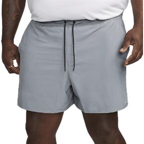 Nike Unlimited Men's Dri-FIT 5" Unlined Versatile Shorts (Smoke Grey/Black/Smoke Grey, DV9336-084) Size Small