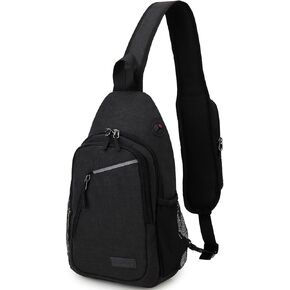 VX VONXURY Sling Backpack Men, Multipurpose Crossbody Bags for Women Trendy Lightweight Chest Bag for Travel Hiking Cycling