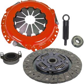 Clutch Kit Compatible With Corolla Matrix Vibe Yaris Mr-2 Celica Prizm Base Core Premium Rs S Ce Le Xr Xrs Ve Lsi Gsi 1991-2013 1.5L 1.6L 1.8L l4 GAS DOHC Naturally Aspirated