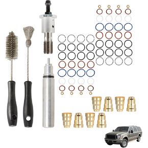 F4TZ9F538A XC3Z-9229-AB Injector Sleeve Cup Removal Installation Tool Kit Replacement for 1994 1995 1996 1997 1998 1999 2000 2001 2002 2003 7.3L 1833564C92 1833564C91