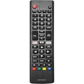 Universal Replacement Remote Control for LG Smart TV, Compatible with All Models for LG Brand, lncluded All LG Smart TV LCD LED 3D AKB75375604 AKB75095307 AKB75675304 AKB74915305