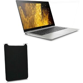BoxWave Case Compatible with HP EliteBook x360 1030 G4 - SlipSuit, Soft Slim Neoprene Pouch Protective Case Cover - Jet Black