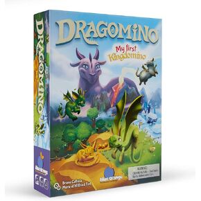 BLUE ORANGE GAMES Dragomino, My First Kingdomino- Kid Strategy Game for 2 to 4 Players- Ages 5 and Up