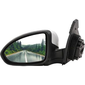 Left Driver Side Rear View Mirror Replacement for Chevrolet Chevy Cruze 2009 2010 2011 2012 2013 2014 2015 2016 3Pins and Electric Adjustment, Black