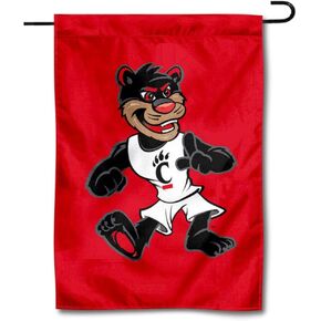 Cincinnati The Bearcat Mascot Garden Flag and Yard Banner