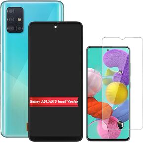 شاشة LCD لهاتف سامسونج جالاكسي A51 A515 A515U1 A515U SM-A515F/DSN Incell Pantalla LCD تعمل باللمس محول الأرقام (ليس لـ A51 5G A516) in Kuwait