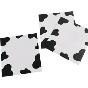300 Pcs Cow Print Memo Notes Non Sticky Notes Post Memo Pad Blank Memo Notes Mini Paper Reminders Cute Paper Memo for School Office Home