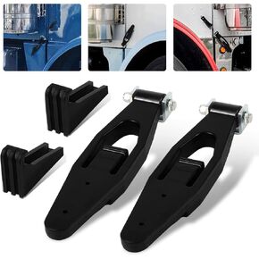 2 Pack for Peterbilt Kenworth Hood Latch Base for Peterbilt 357 367 377 378 379 388 389 & Kenworth T300 T600 T800 W900 Peterbilt L56-0001& Kenworth 315-5401/13-04339