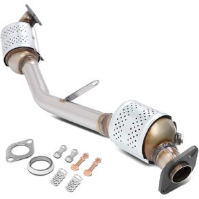 DNA MOTORING Factory Style Catalytic Converter Exhaust Pipe Replacement Compatible with 05-06 9-2X / 03-06 Baja / 99-05 Forester / 02-05 Impreza / 02-05 Legacy / 00-05 Outback, OEM-CONV-015