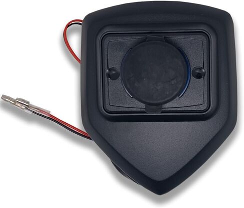 مناسب لشاحن هاتف USB أسود مقاوم للماء للدراجات النارية Super Cub 125 C125 2019-2024، شحن سريع 12 فولت 3.0 Type-c PD طقم منفذ USB مزدوج محول شاحن USB in Kuwait