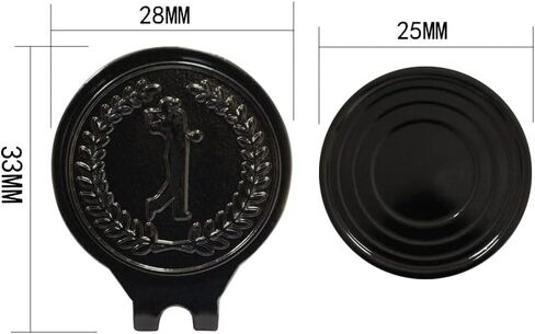 مشبك قبعة الجولف مع موضع علامة كرة الجولف المغناطيسية للرجال والنساء لاستخدام لاعبي الجولف في ملعب الجولف in Kuwait