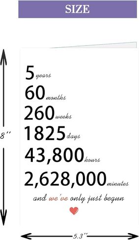 بطاقات الذكرى السنوية المضحكة للأزواج، بطاقات الذكرى السنوية الرومانسية لمدة 4 سنوات هدايا له، بطاقة الذكرى السنوية الرابعة للزفاف المثالية للزوج والزوجة، بطاقة جيدة معًا لمدة 4 سنوات للأزواج، 4 in Kuwait